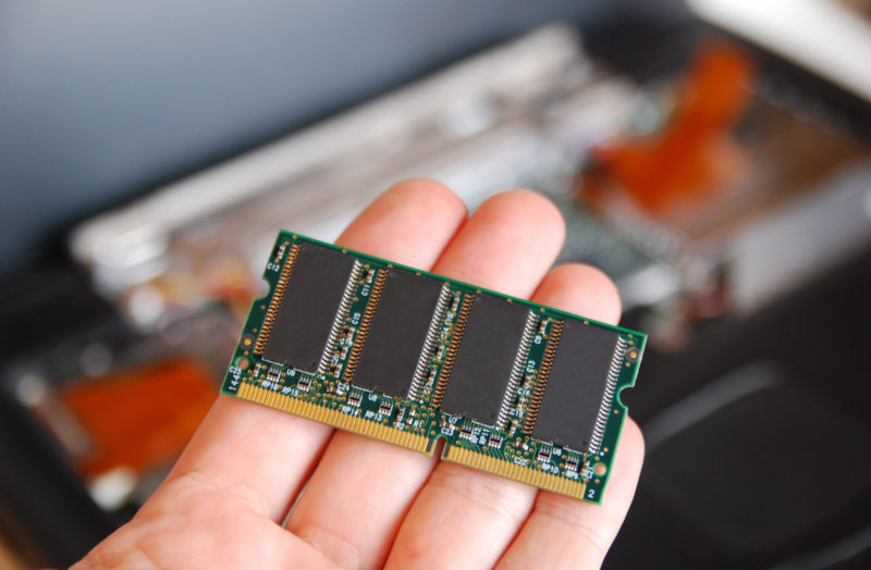 Computer RAM memory.